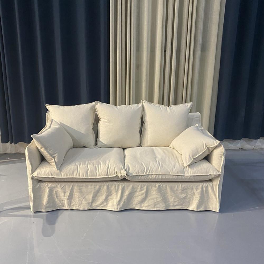 1인용 2인용 워셔블 구스다운 컴포트 카우치 소파