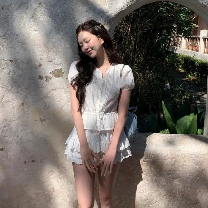 Odelia Pintuck Blouse