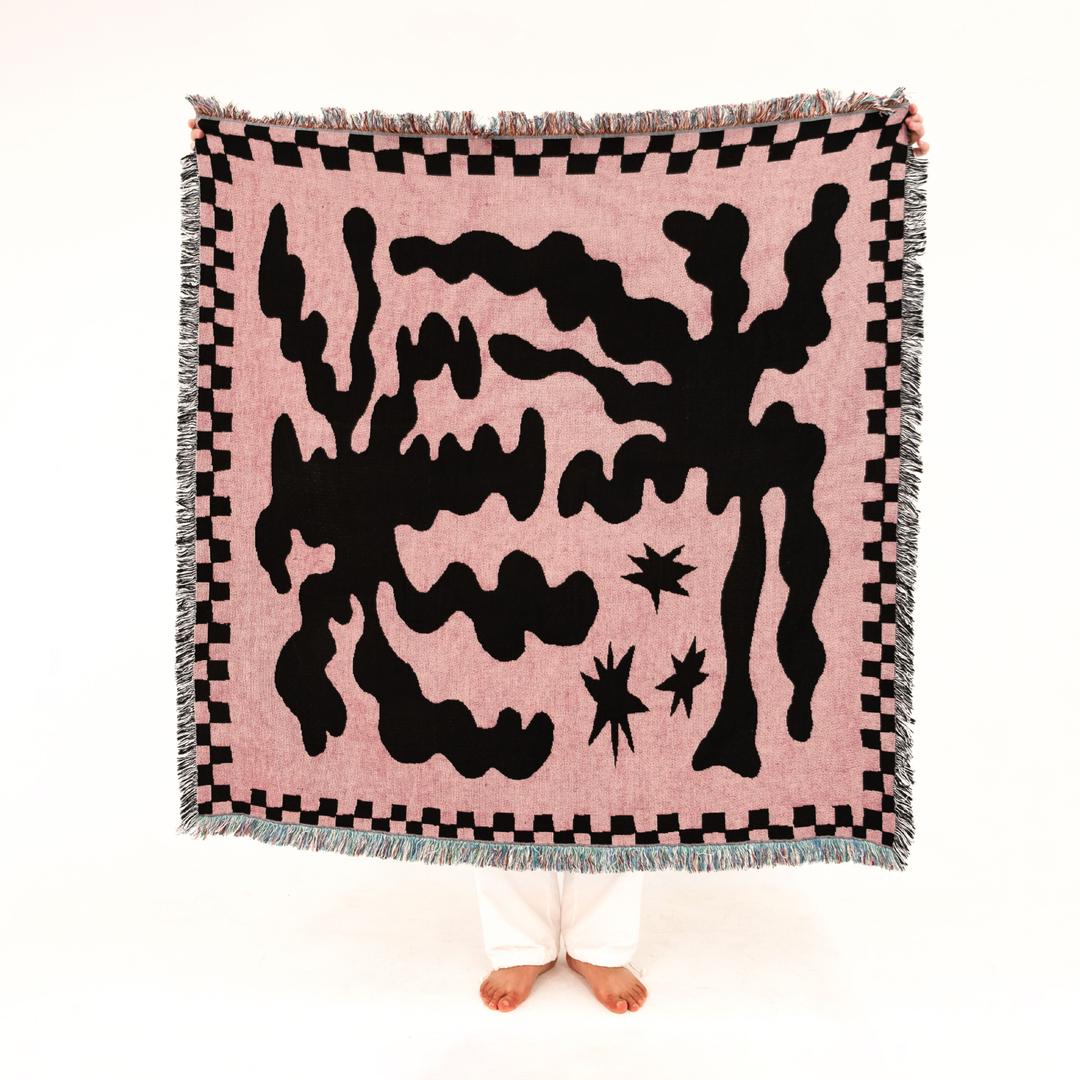 Drew’s Palm Pink/Black