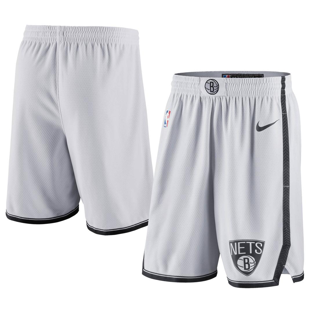 Mens Brooklyn Nets Nike Association Swingman Shorts