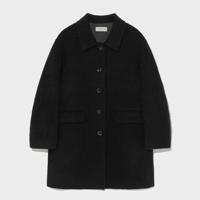 Tolman Alpaca Coat Dark Navy