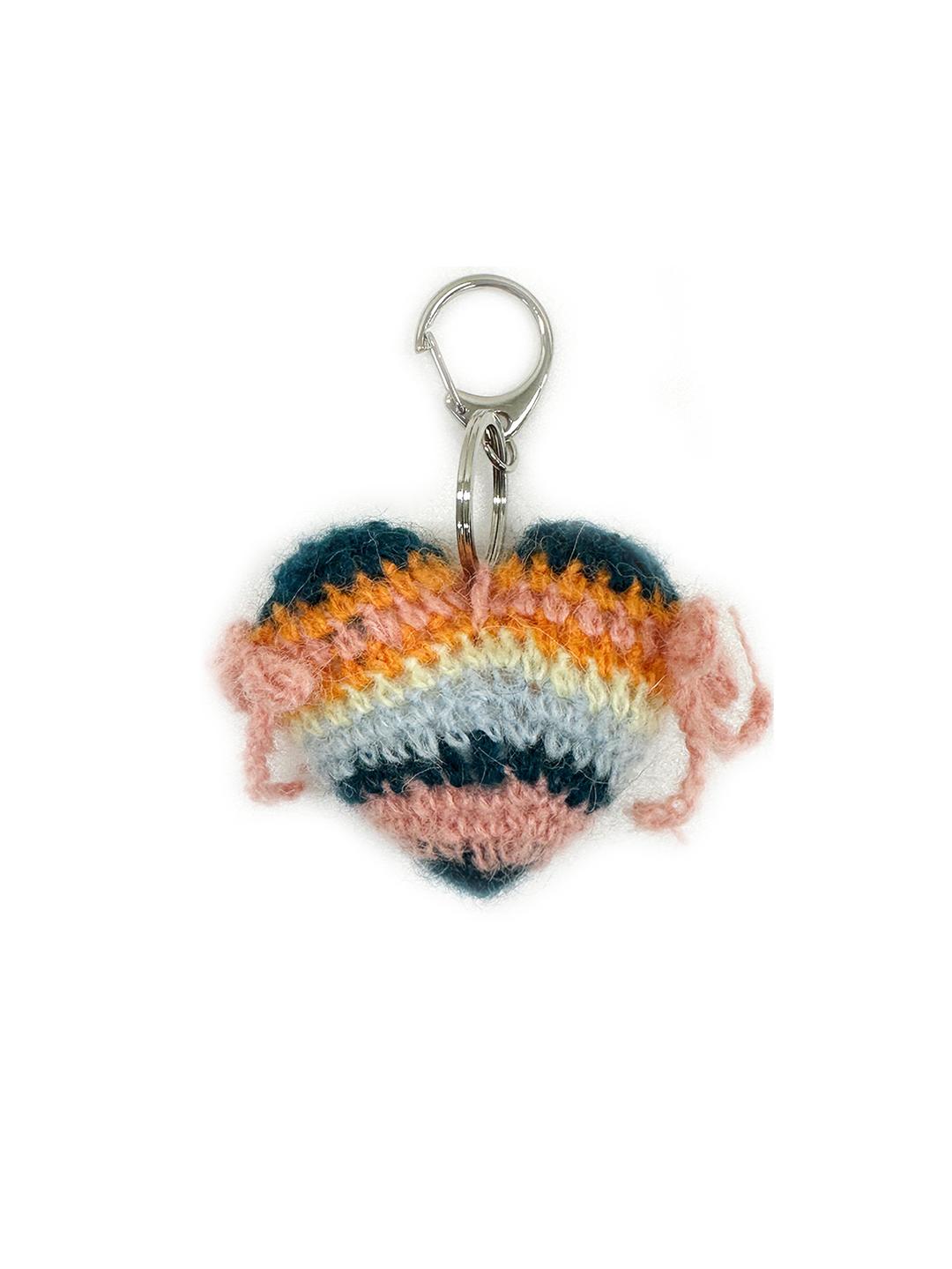 Knit keyring(BLUE)