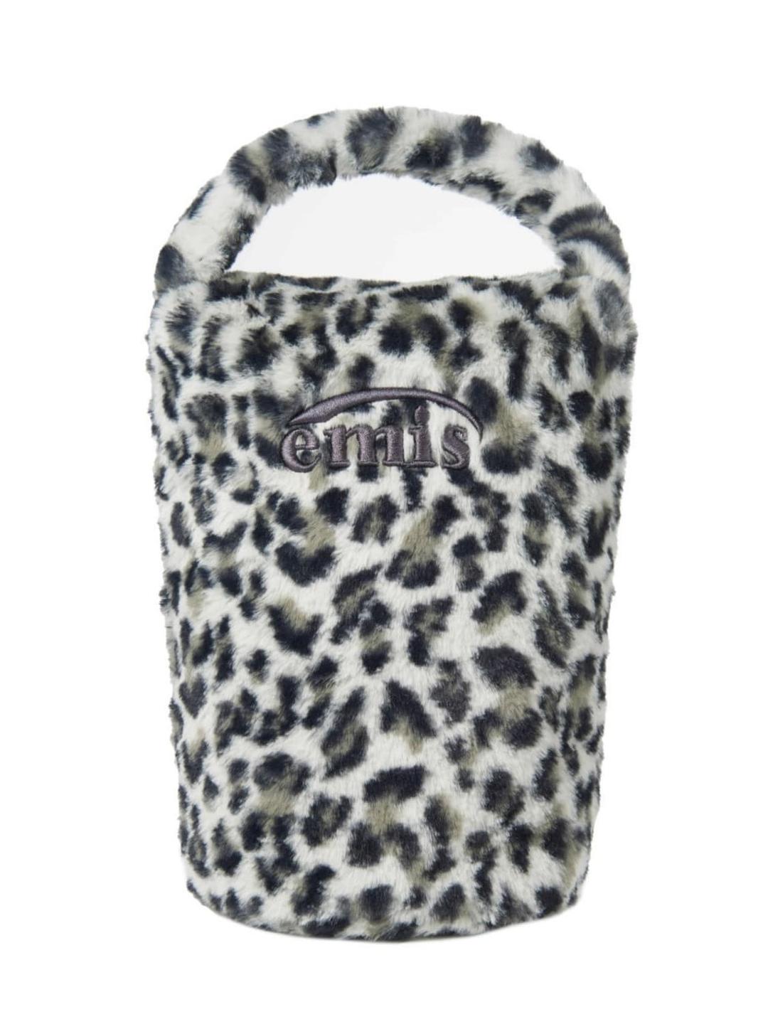 EMIS 이미스 레오파드 퍼 미니백 그레이 레오파드 | 후루츠패밀리