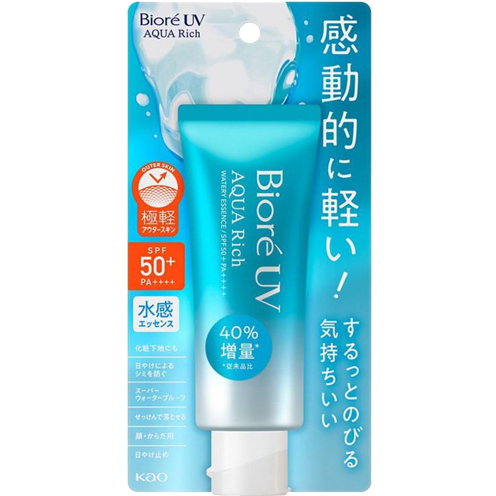 일본 비오레 아쿠아리치 워터리 에센스 선크림 70g