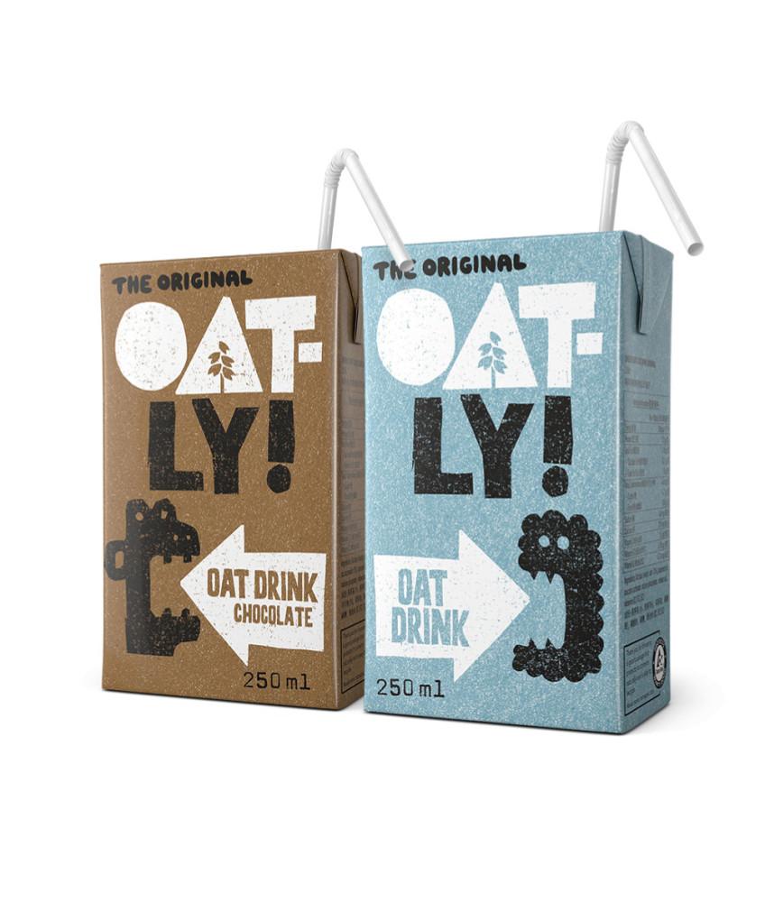 오틀리 스웨덴 프리미엄 귀리우유 쉐이크 식물성 음료 오트밀우유 밀크 250ml x 18팩