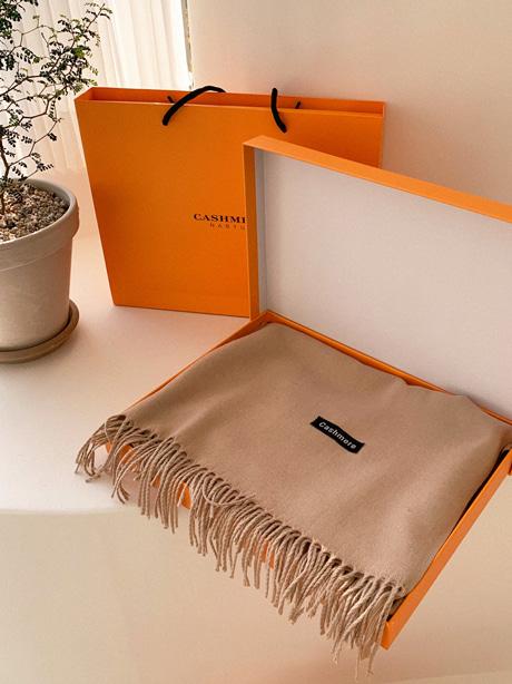 캐시미어 머플러 목도리 숄 남자 여자 커플 겨울 선물