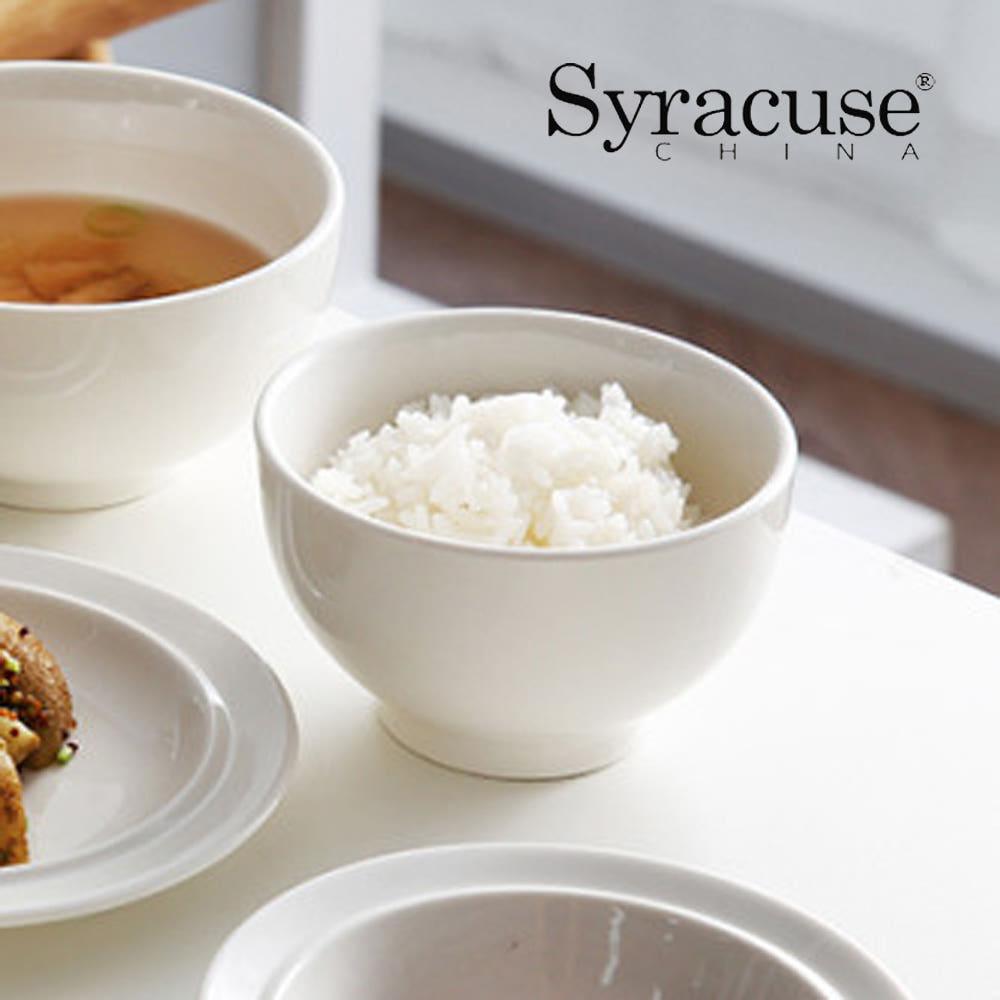 [시라쿠스] 메이플 밥공기 화이트 작은 밥그릇