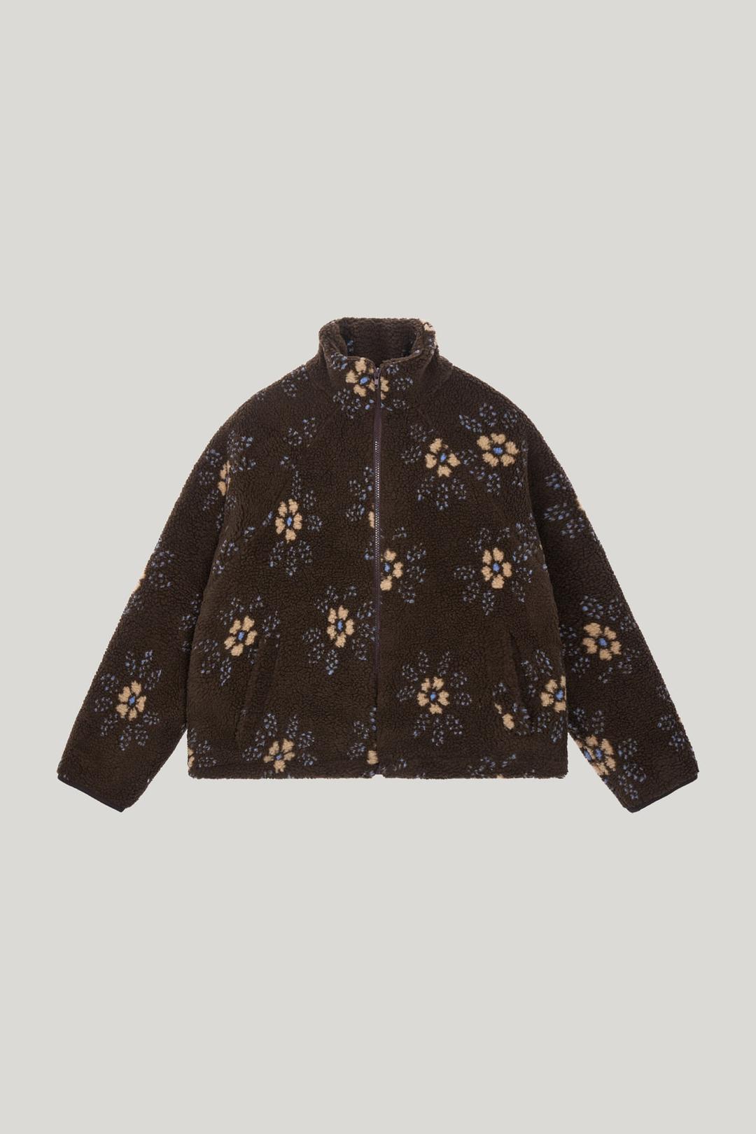 [Restock] flower dumble jacket_brownd