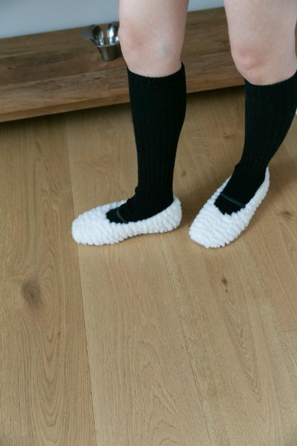 오무수히 cloud flat shoes(2colors)