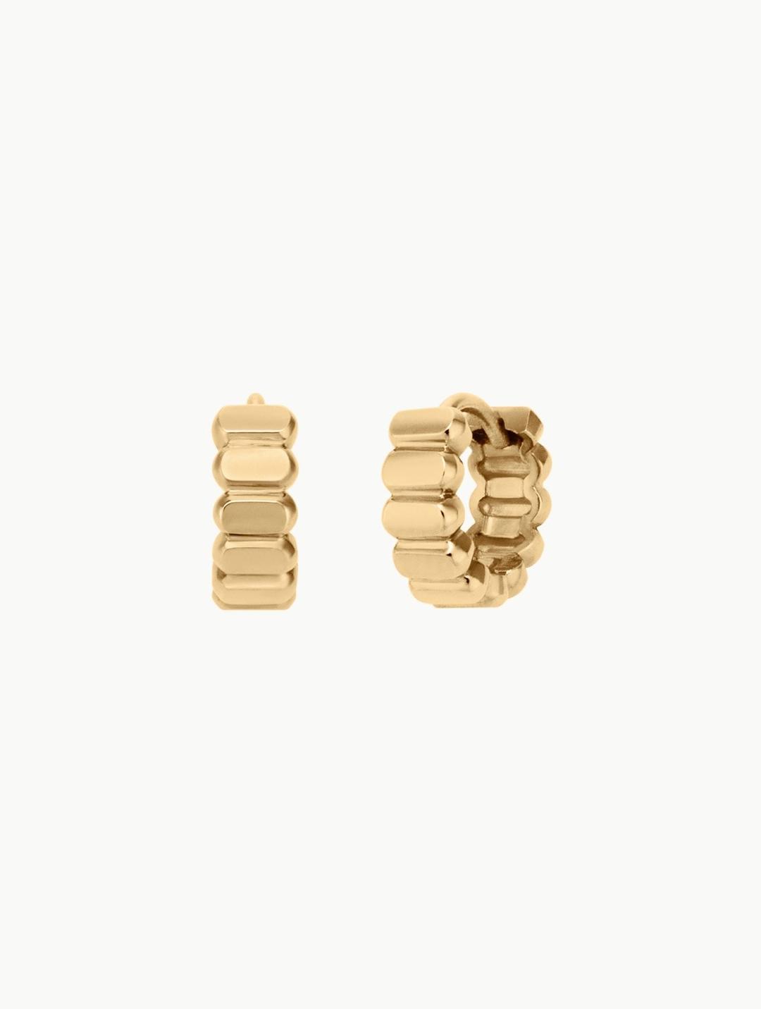 14k Raffine earring(Size M)