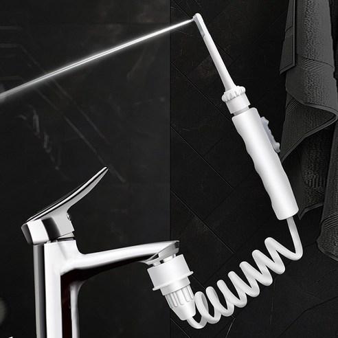 블레오 수도직결식 치간 구강 세정기 휴대용 물 치실 칫솔 - 구강세정기 | 쿠팡