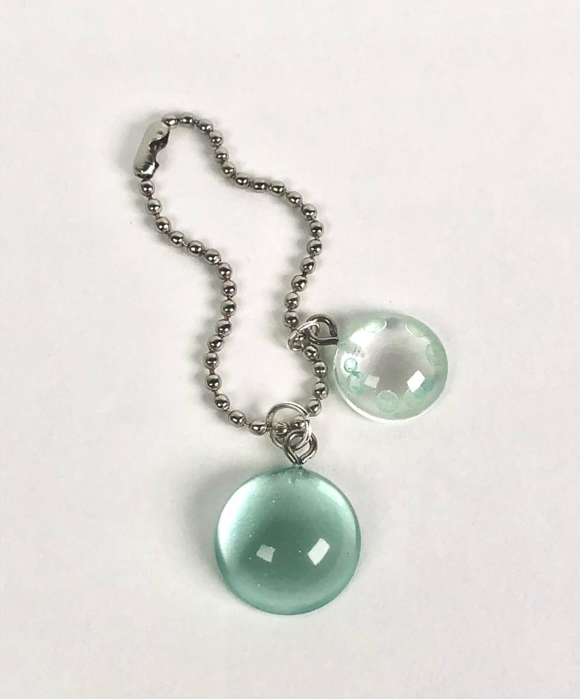 초록이 투명해 키링