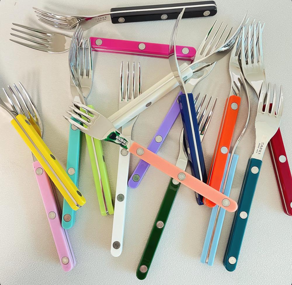 프랑스 사브르 샤이니 비스트로 케이크 디저트포크 SABRE