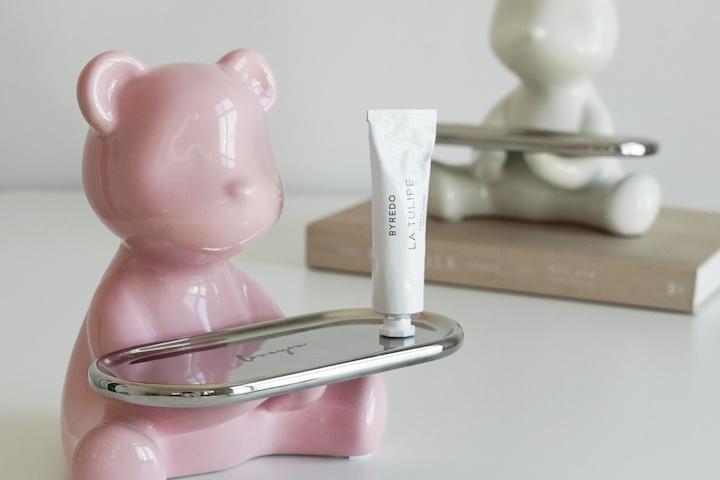 커플베어 세라믹 곰돌이 트레이 악세사리 차키 트레이 보관함 현관