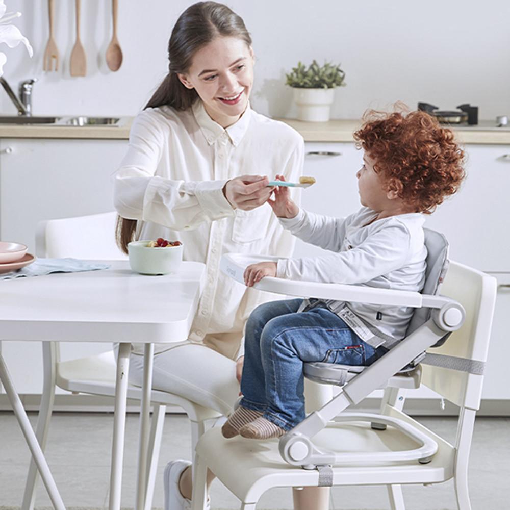 버드시아 3단계 조절 휴대용 부스터+휴대가방 (아기식탁의자/이유식의자)