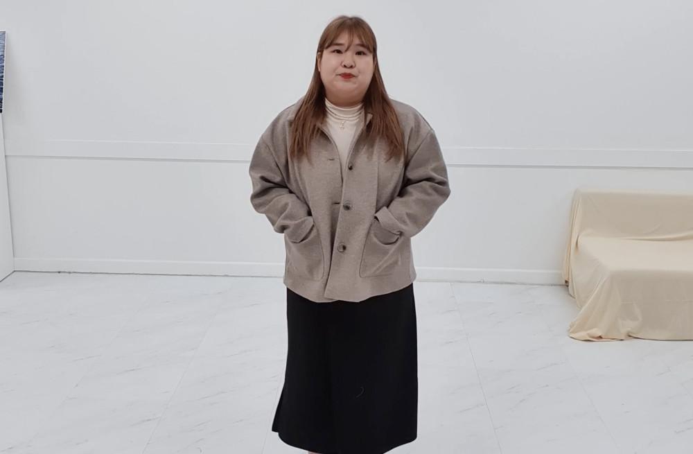 [제작] 완소 박시 울 자켓 (66-99) (오트밀 브라운)