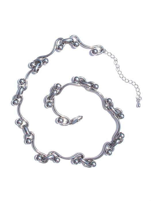 Bow necklace