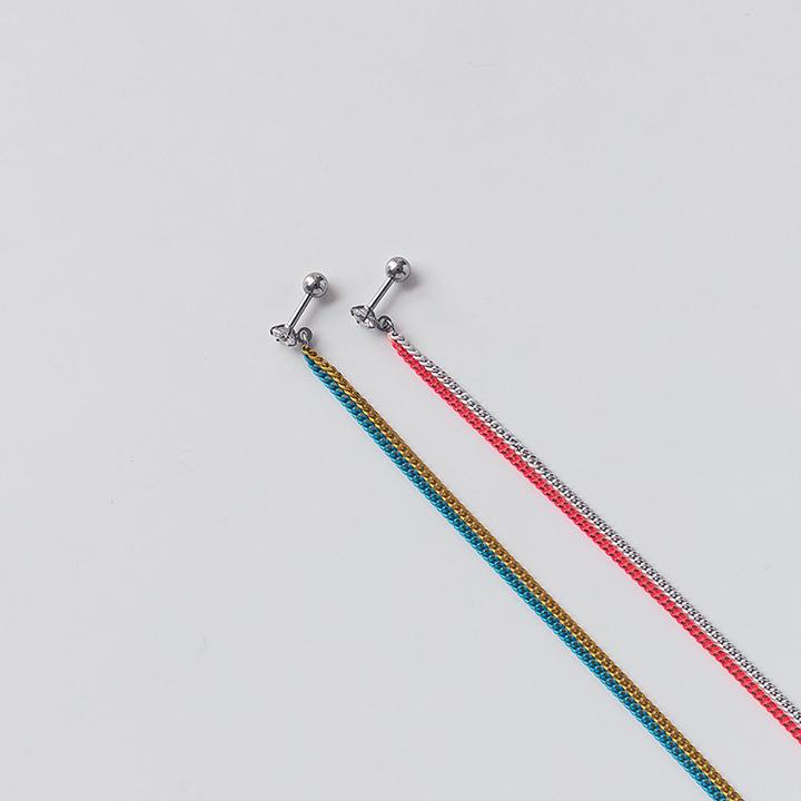 브릿지 피어싱 링귀찌