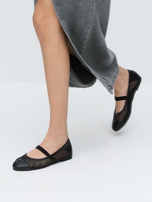 Cosy flat 코지플렛 1cm BLACK MESH