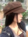 팜므뮤즈 NEWSBOY CAP(2COLORS!)