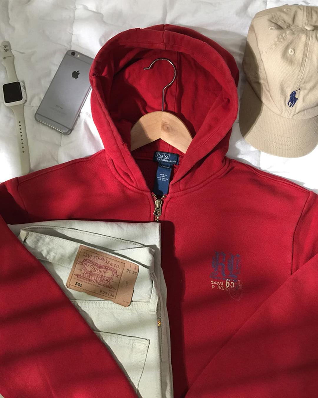 (WOMAN) 폴로랄프로렌 스웻 후드집업 L | 후루츠패밀리