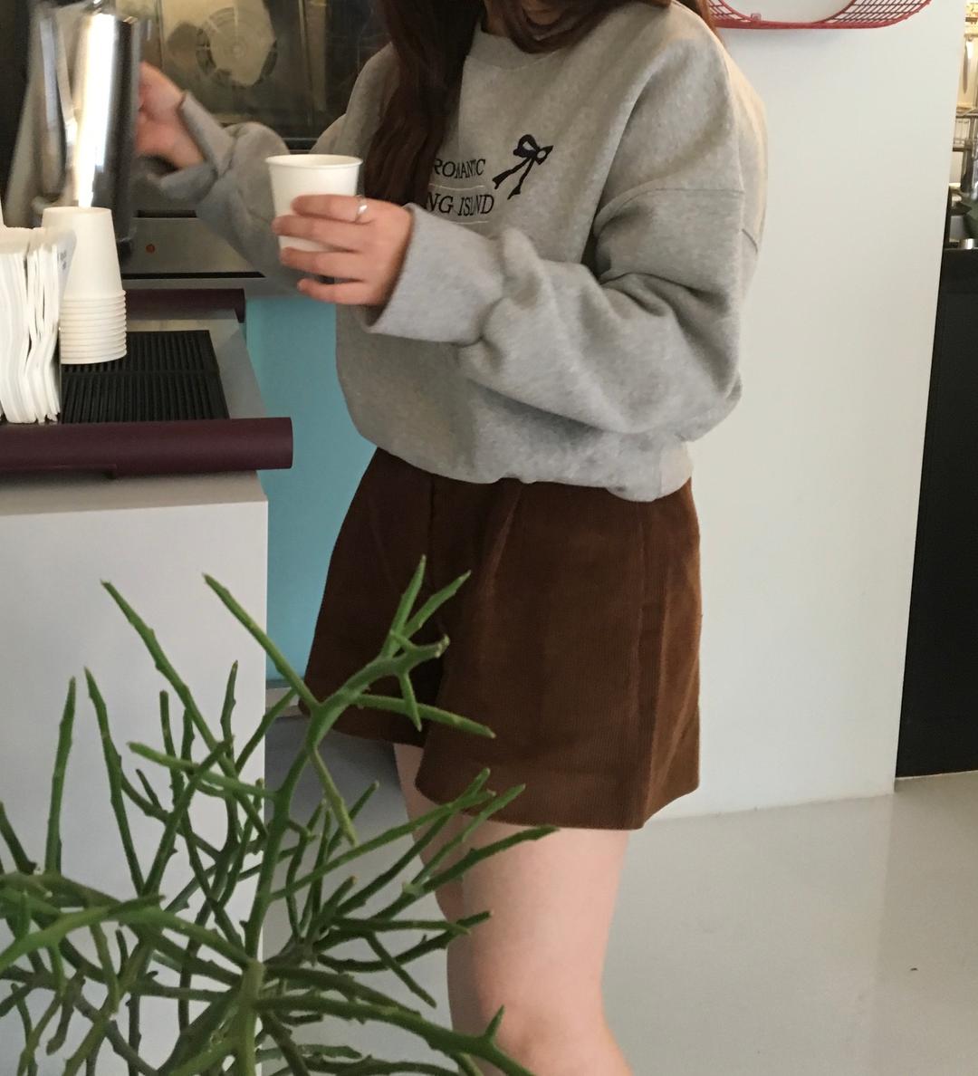 프리미엄 코듀로이 숏츠