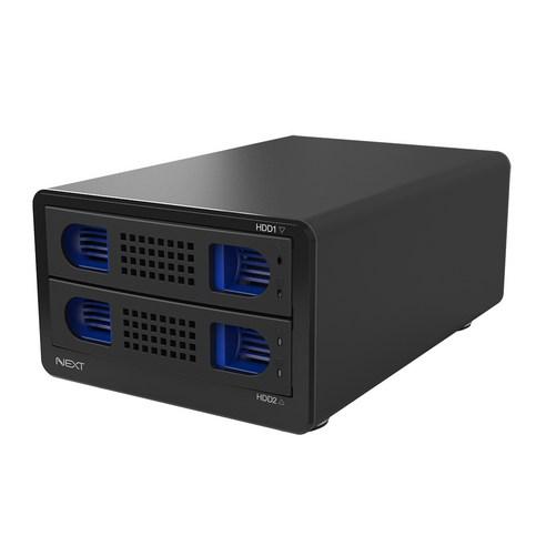 USB3.0 2베이 레이드 스토리지 NEXT-802U3 RAID - 랜/광통신 장비 | 쿠팡