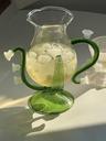 수심 Sliver blossom tea pot 은방울 티포트 주전자 내열유리 포트 유리잔