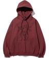 Seal Pullover Hood-Red