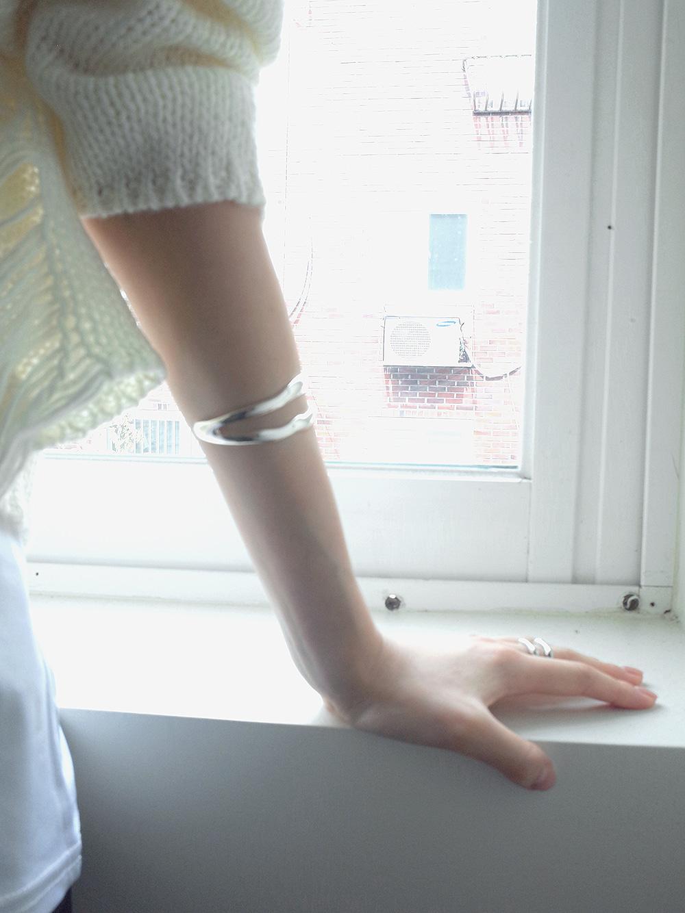 베이비랩 two line bangle