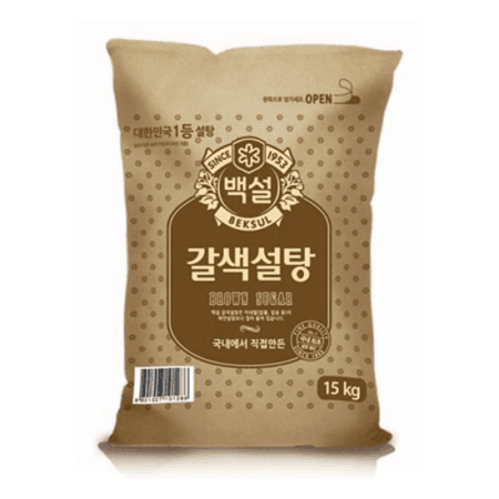 백설 갈색설탕 15kg