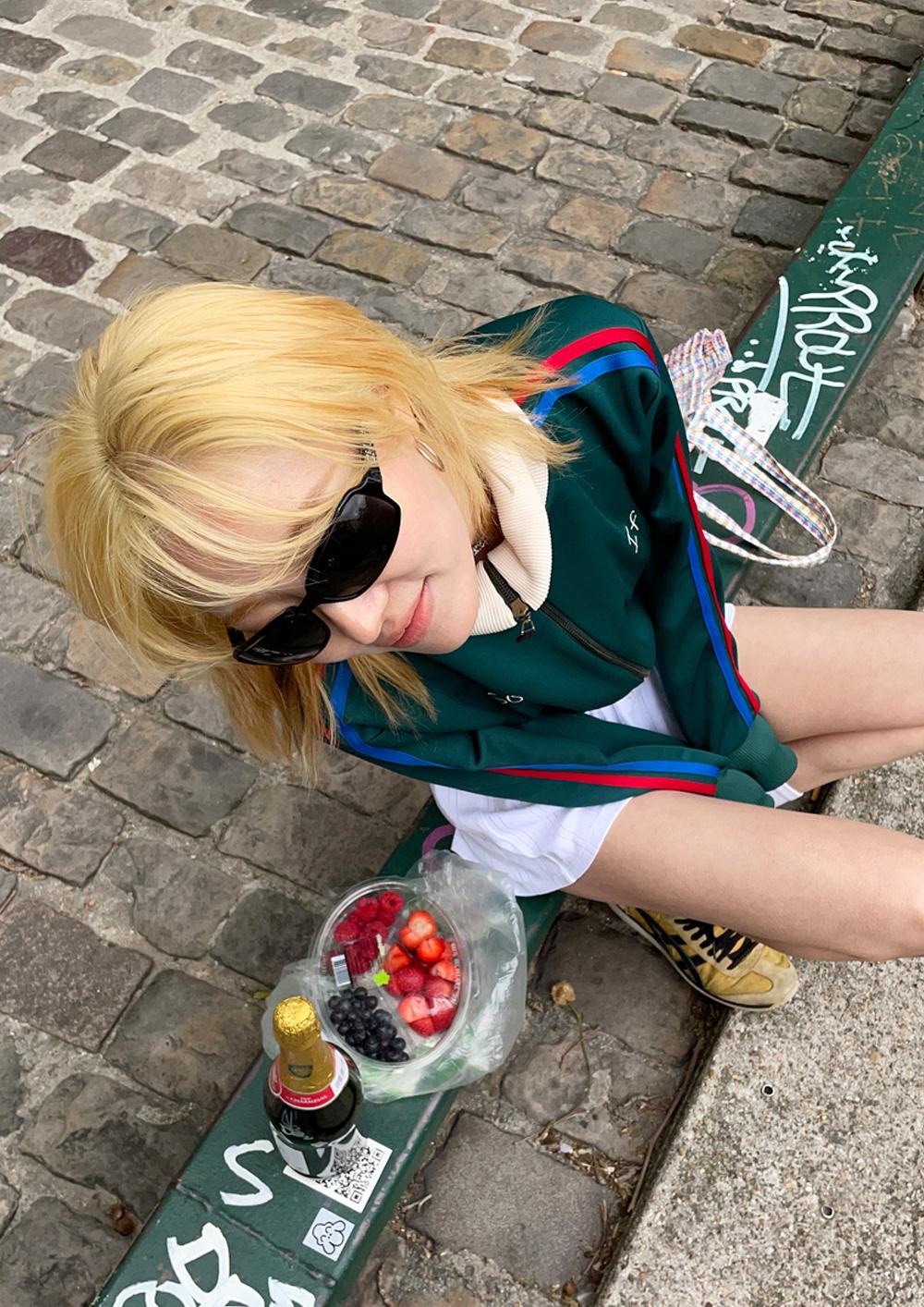 ifso 90's style Track top (Green) *바로출고*