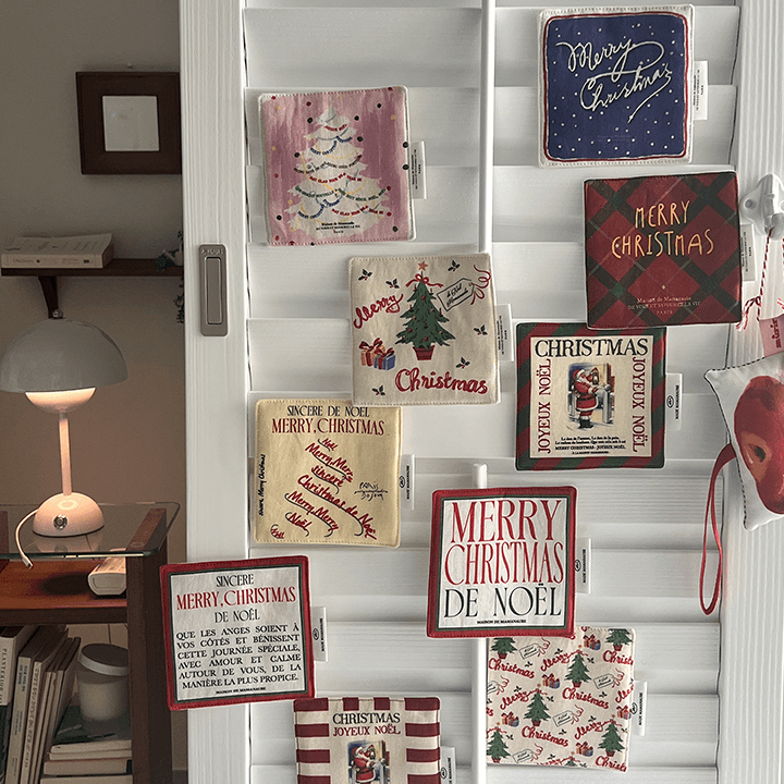 Merry Christmas 티코스터 10type / 크리스마스 소품