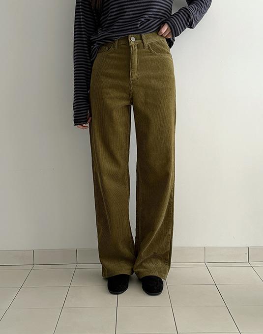 [OVM/코듀로이/당일발송] 브로드 코듀로이 와이드 팬츠
