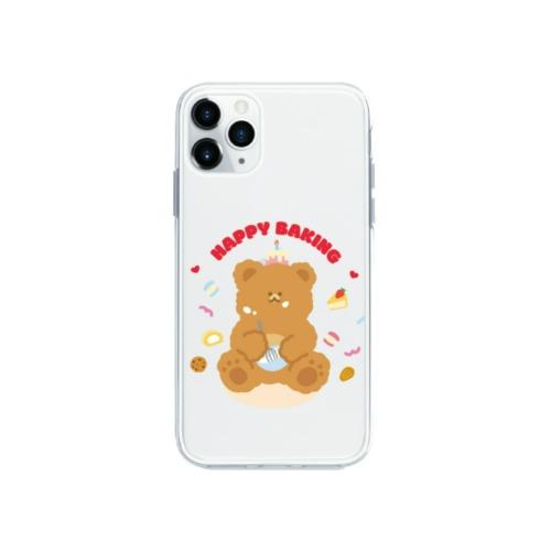 진영 해피베이킹 투명 젤리케이스