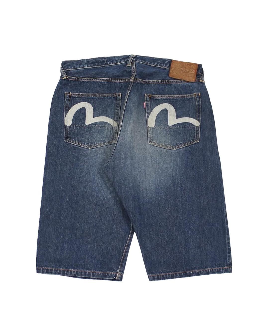 에비수 시오타니 브라더스 셀비지 데님 하프 팬츠 | 후루츠패밀리