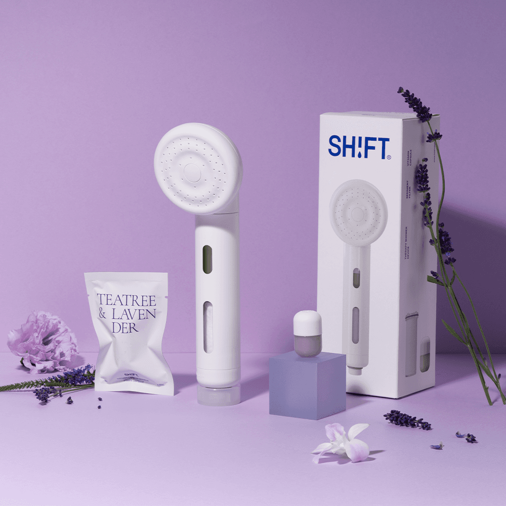 캡슐샤워기 기획세트(정수필터+비타민캡슐) 티트리&라벤더