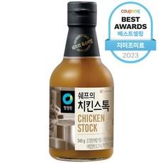 청정원 쉐프의 치킨스톡, 340g, 1개