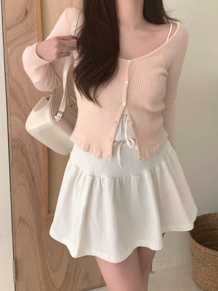 [당일출고] 파우더 울 가디건 (3color)