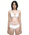 나체(NACHE)  CUT-OUT PULLED BIKINI WHITE - 사이즈 & 후기 | 무신사