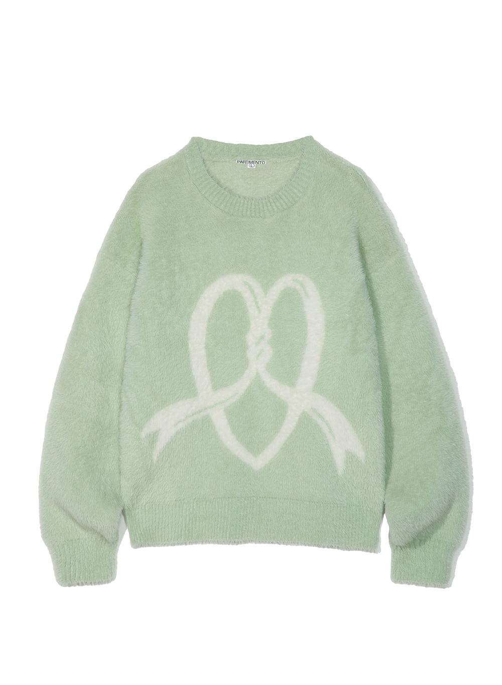 Brezel Shaggy Knit Crewneck
