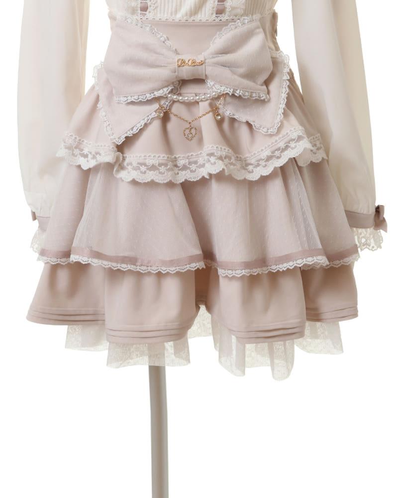 리즈리사 빅 리본 스커트