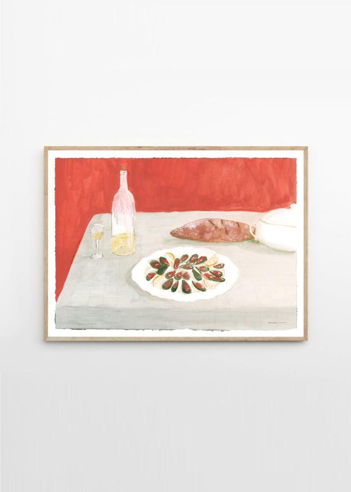 마리나 MARINA GARCÍA FERNÁNDEZ - Bodegón con Mejillones