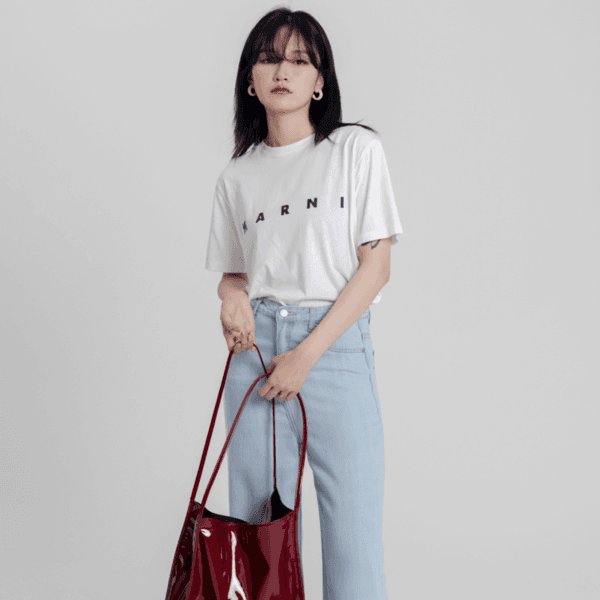 Tote Bag in Supersoft Patent Leather