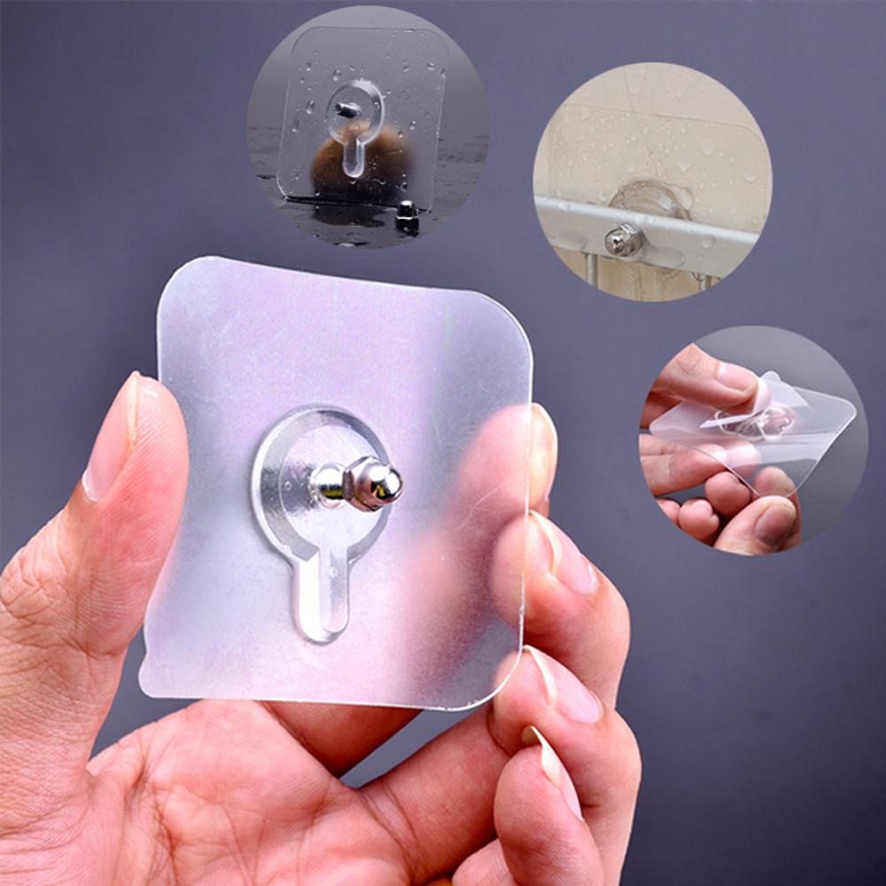 접착식 나사 후크 강력 접착 무타공 선반 설치 나사 스티커