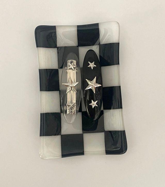 블링 키치 별 헤어 머리핀