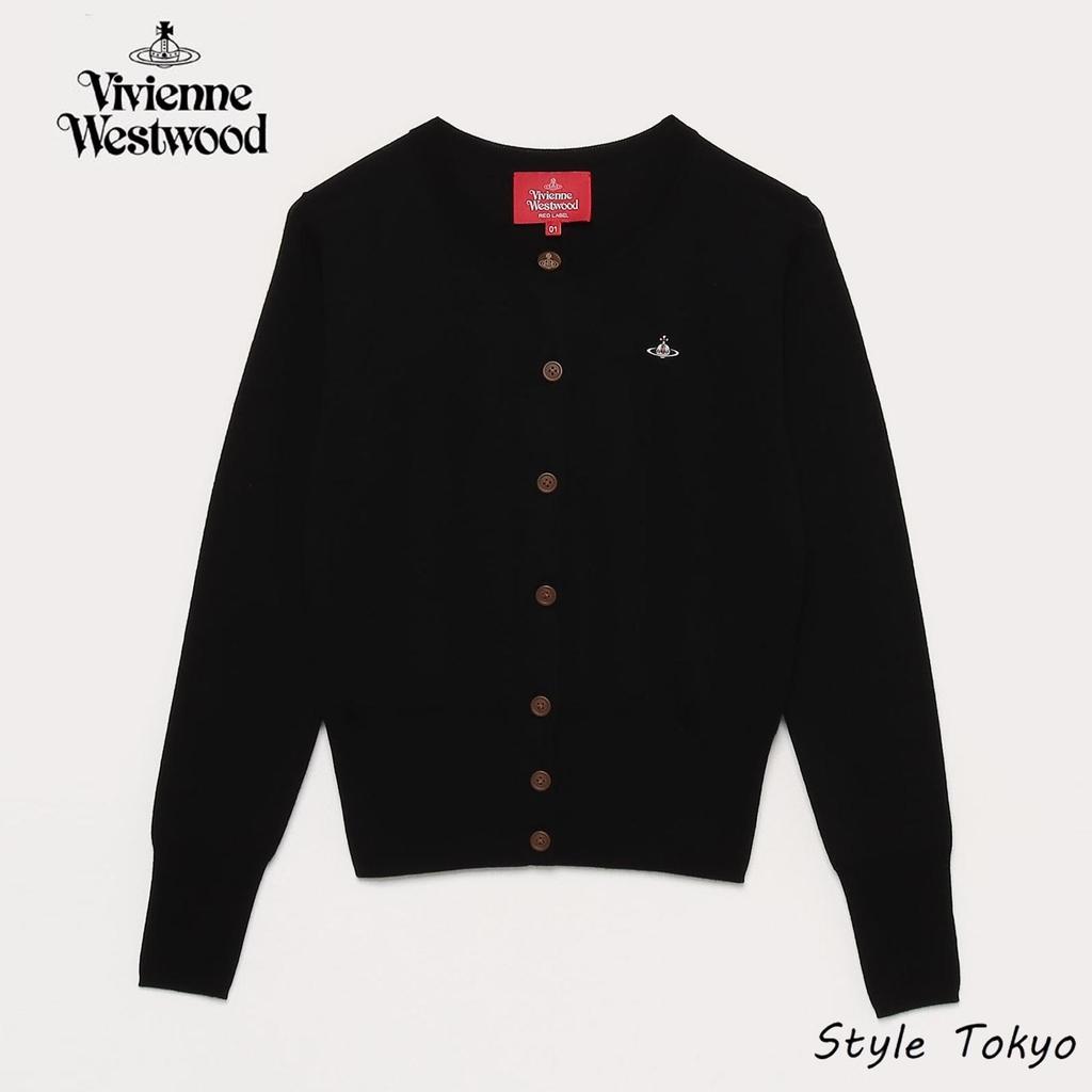 22FW 비비안웨스트우드 레드라벨 파인 울 베이직 가디건 4컬러