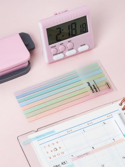 8색 컬러풀 롱 인덱스