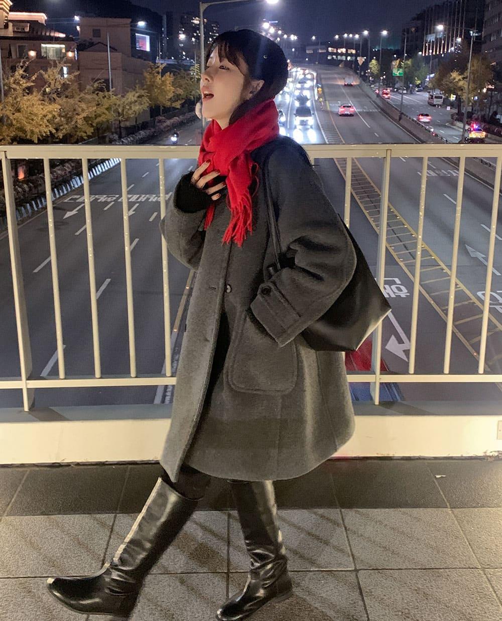 [CRKO] 모스트 더블 울 코트