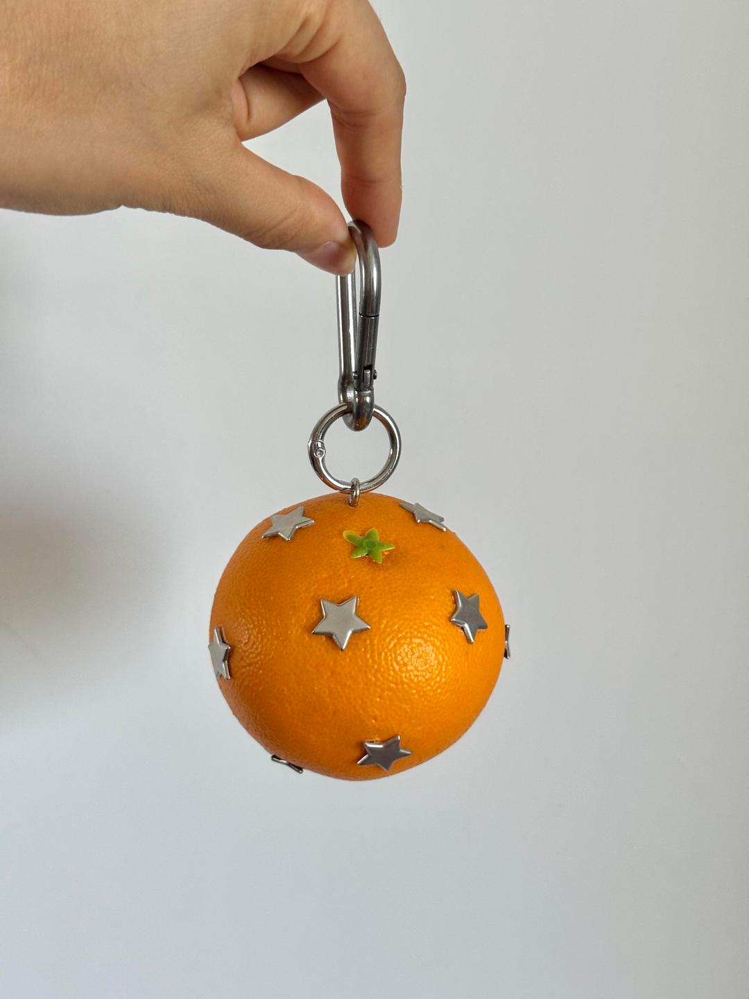 Cute fruit pendant.
